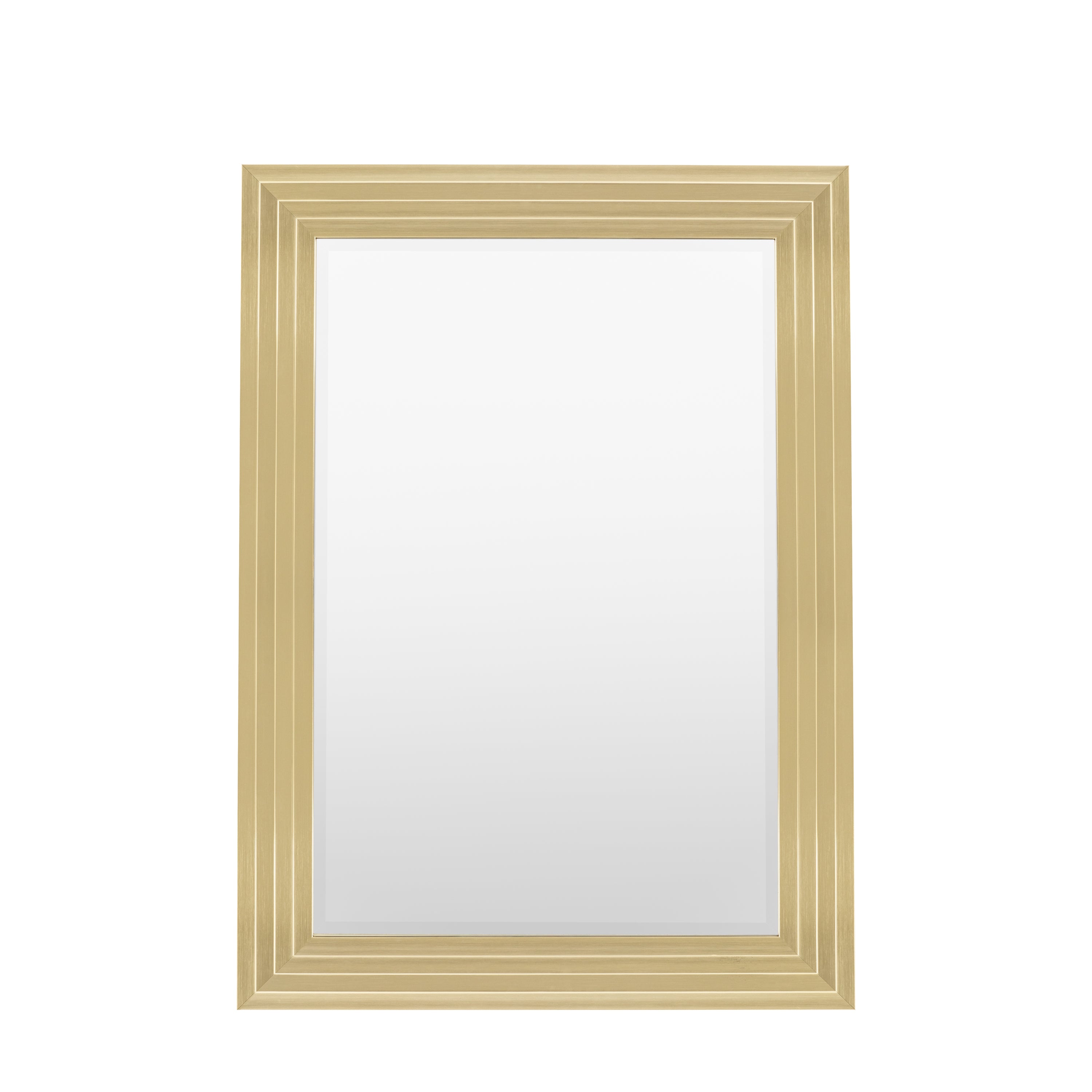 Rubin Gold Rectangle Wall Mirror